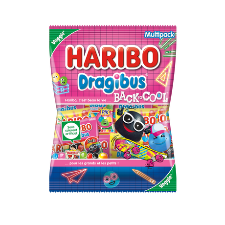Multipack Dragibus Back To Cool 800g image number null